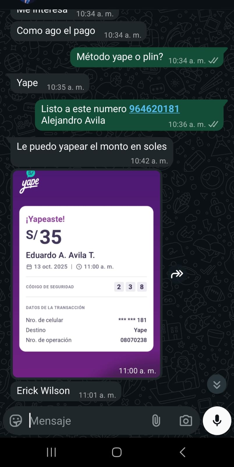 Referencia de pago Plan Básico