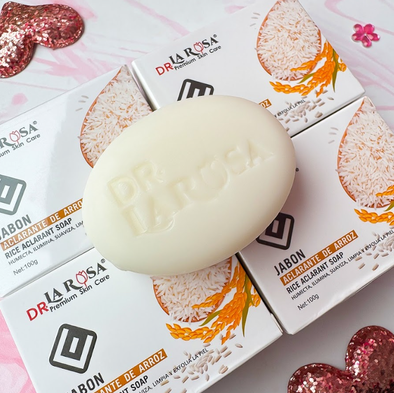 JABON ACLARANTE DE ARROZ DR LA ROSA